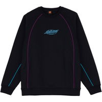 Mens Pinstripe Crew